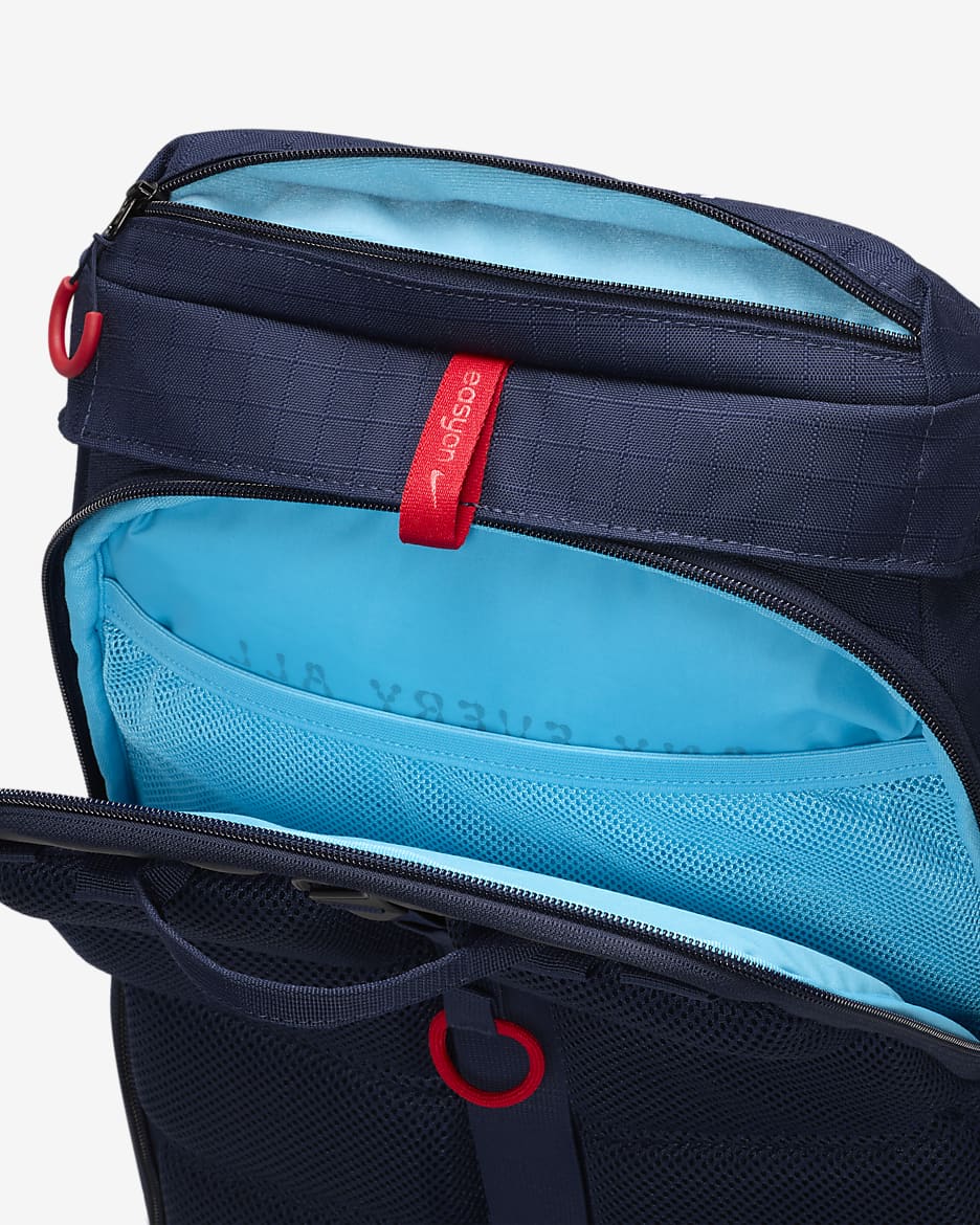 Teal nike backpack deals